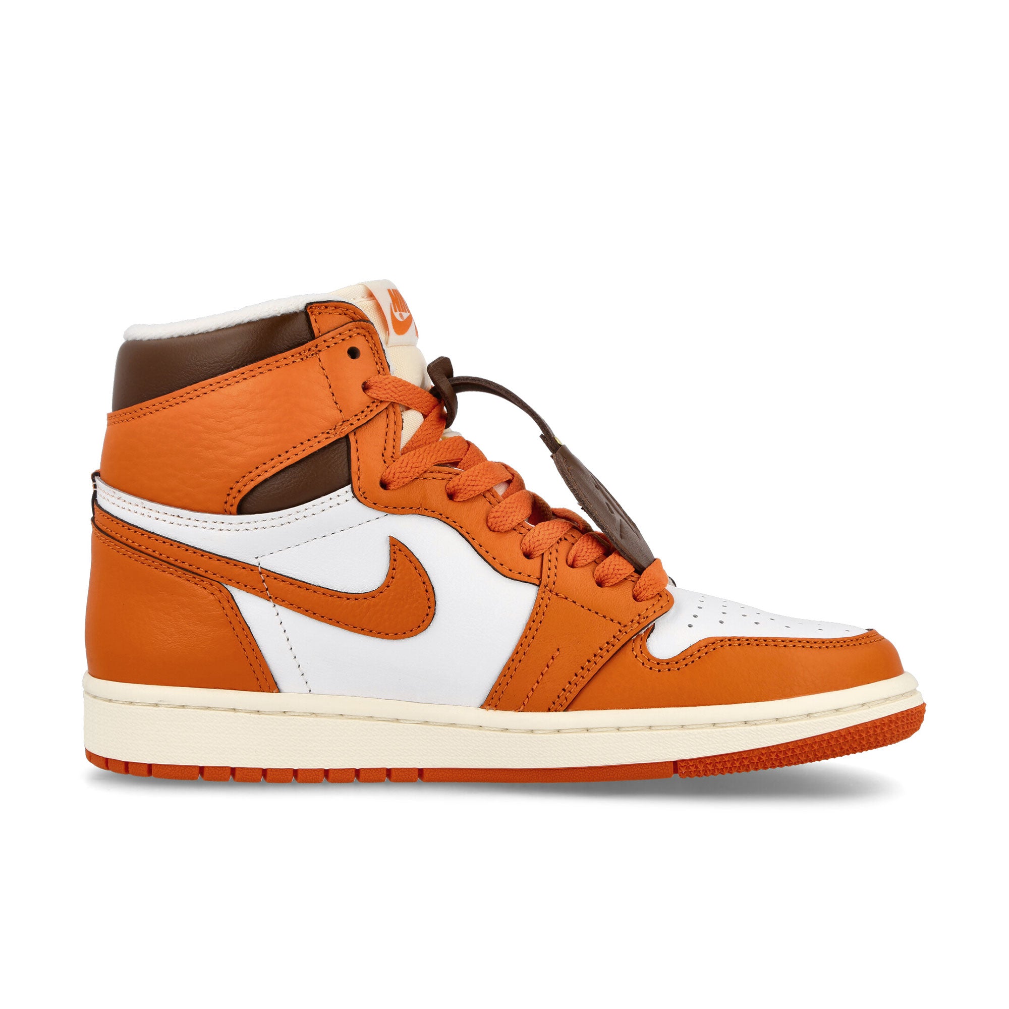 Jordan Wmns Air Jordan 1 Retro High OG White / Starfish - Cacao Wow - Sail Sneakers  Silhouette | Overkill