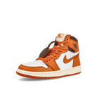 Jordan Wmns Air Jordan 1 Retro High OG White / Starfish - Cacao Wow - Sail Sneakers  Close Up | Overkill