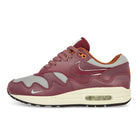 Nike Air Max 1 Metallic Silver / Rush Maroon Low Top Sneakers DO9549 001 | Overkill