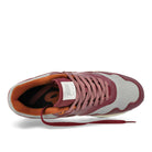 Nike Air Max 1 Metallic Silver / Rush Maroon Low Top Sneakers  Detailfoto | Overkill