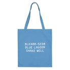 Montana Cotton Bag Donut Print 5230 Blue Lagoon Blue Lagoon Bags 107257 | Overkill
