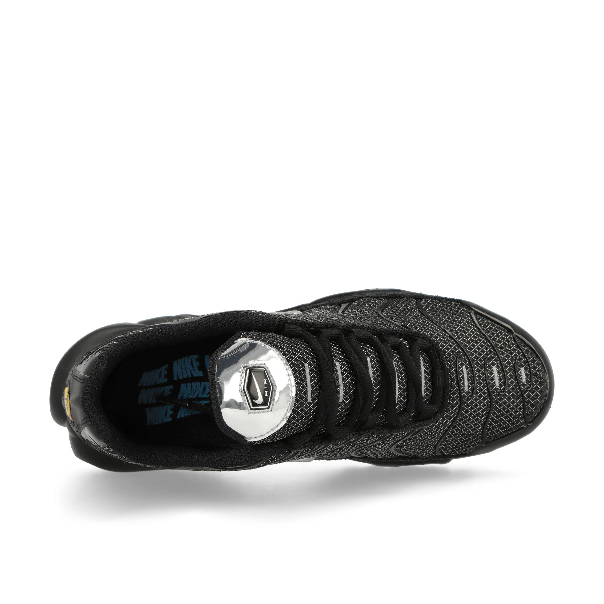 Nike Wmns Air Max Plus Black / Metallic Silver - Turquoise Blue Low Top Sneakers  Detailfoto | Overkill