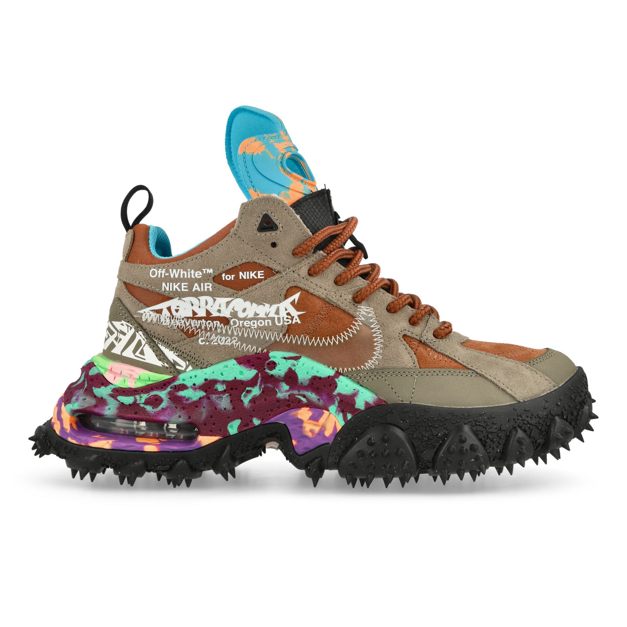 Nike Air Terra Forma Archaeo Brown / Clear - Black High Top Sneakers  Silhouette | Overkill