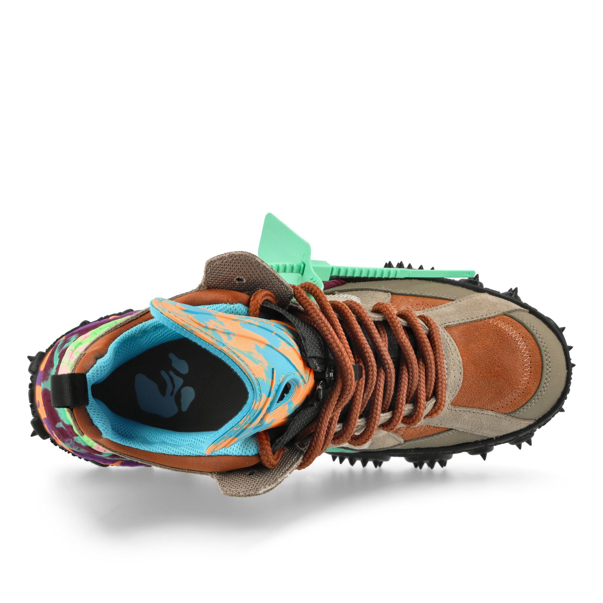 Nike Air Terra Forma Archaeo Brown / Clear - Black High Top Sneakers  Detailfoto | Overkill