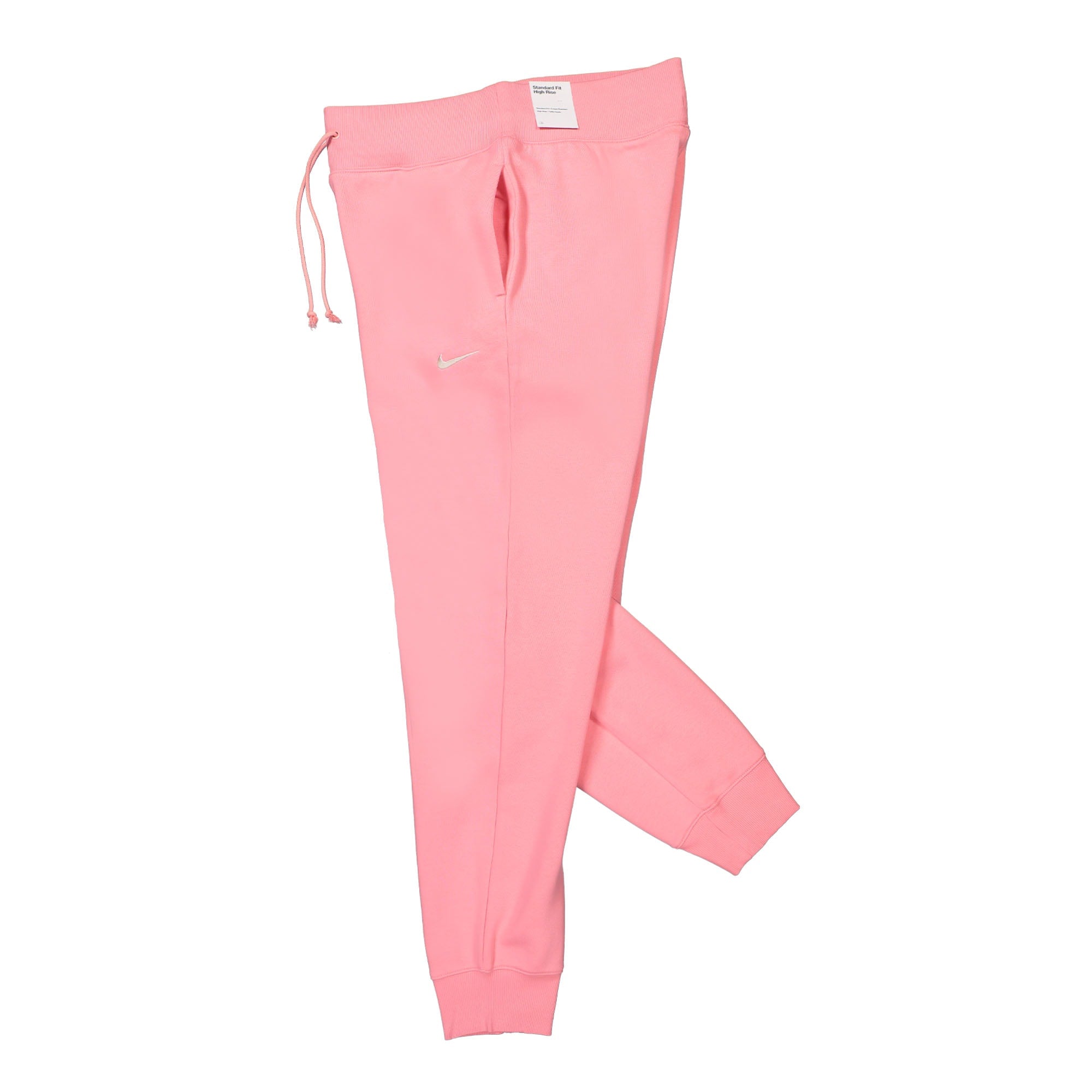 Nike Wmns Phoenix Fleece High Waisted Joggers Colral Chalk / Sail Sweat & Track Pants Close-up | Overkill