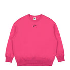 Nike W Phoenix Fleece Oversize Sweatshirt Fireberry / Black Sweatshirts DQ5733 615 | Overkill