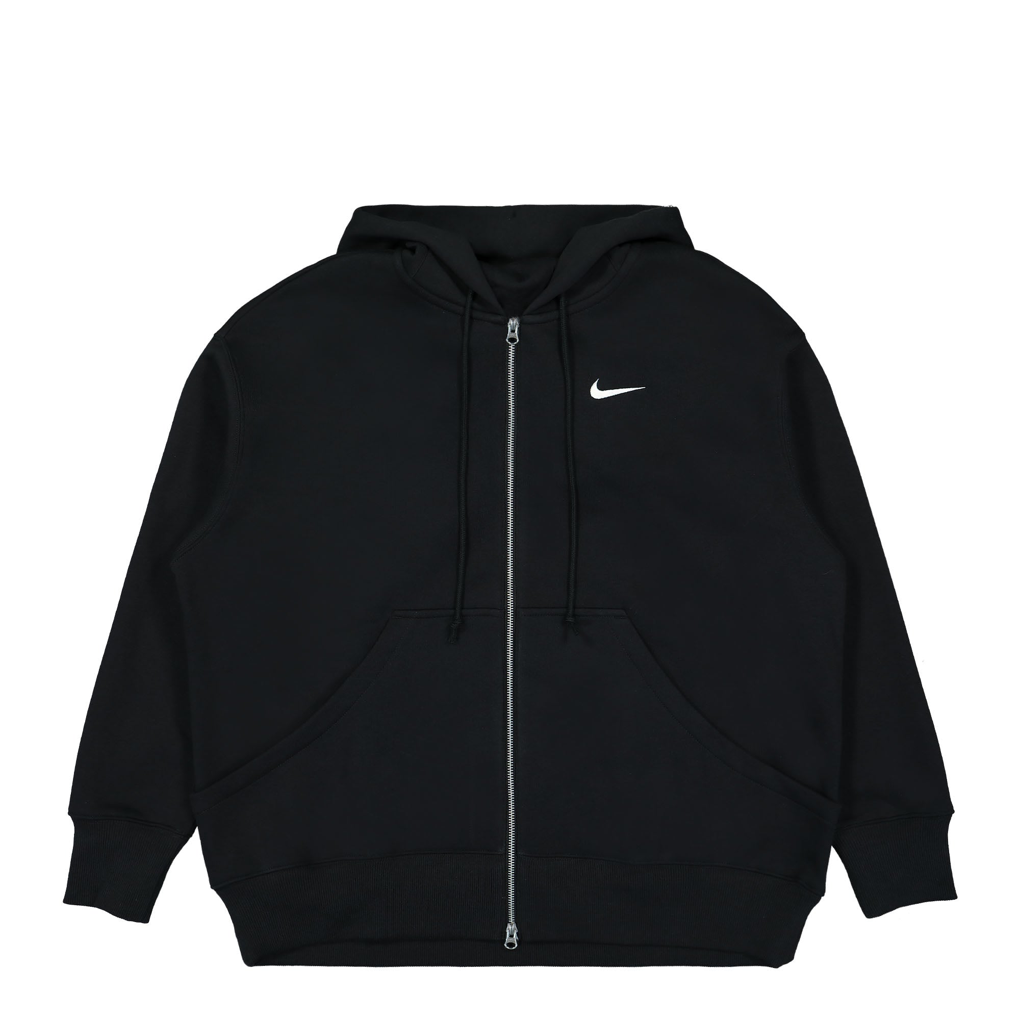 Nike W Phoenix Fleece Oversize Hoodie Black / Sail Hoodies DQ5758 010 | Overkill