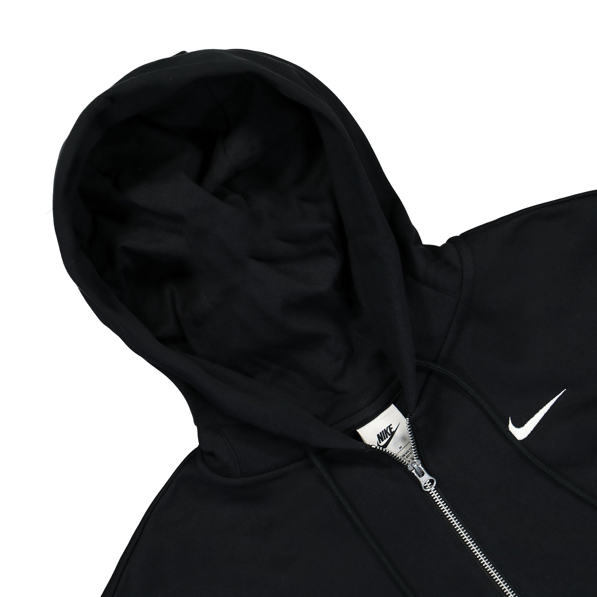 Nike W Phoenix Fleece Oversize Hoodie Black / Sail Hoodies Close-up | Overkill