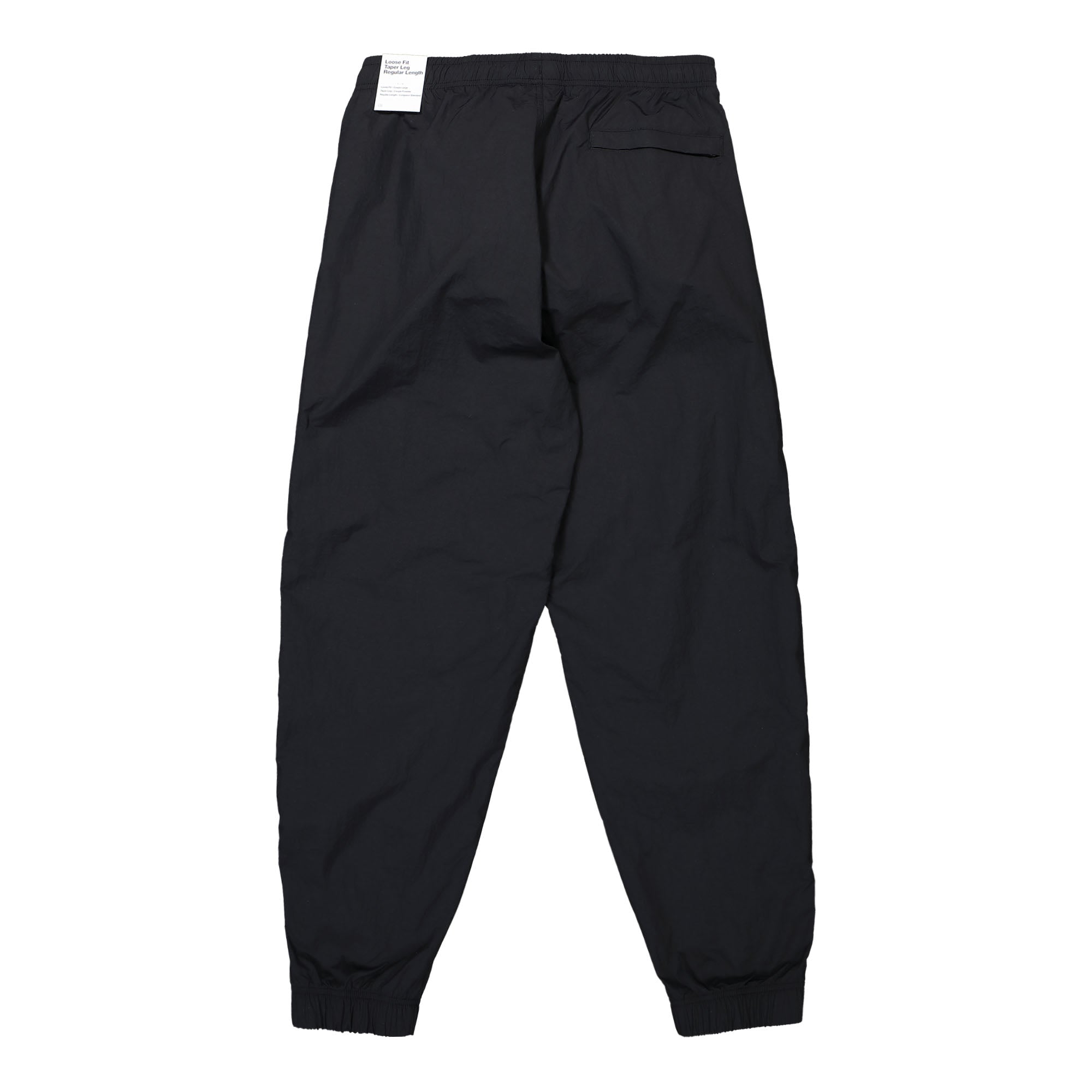 Nike NK Solo Swoosh Woven Track Pant Black / White Sweat & Track Pants Material | Overkill