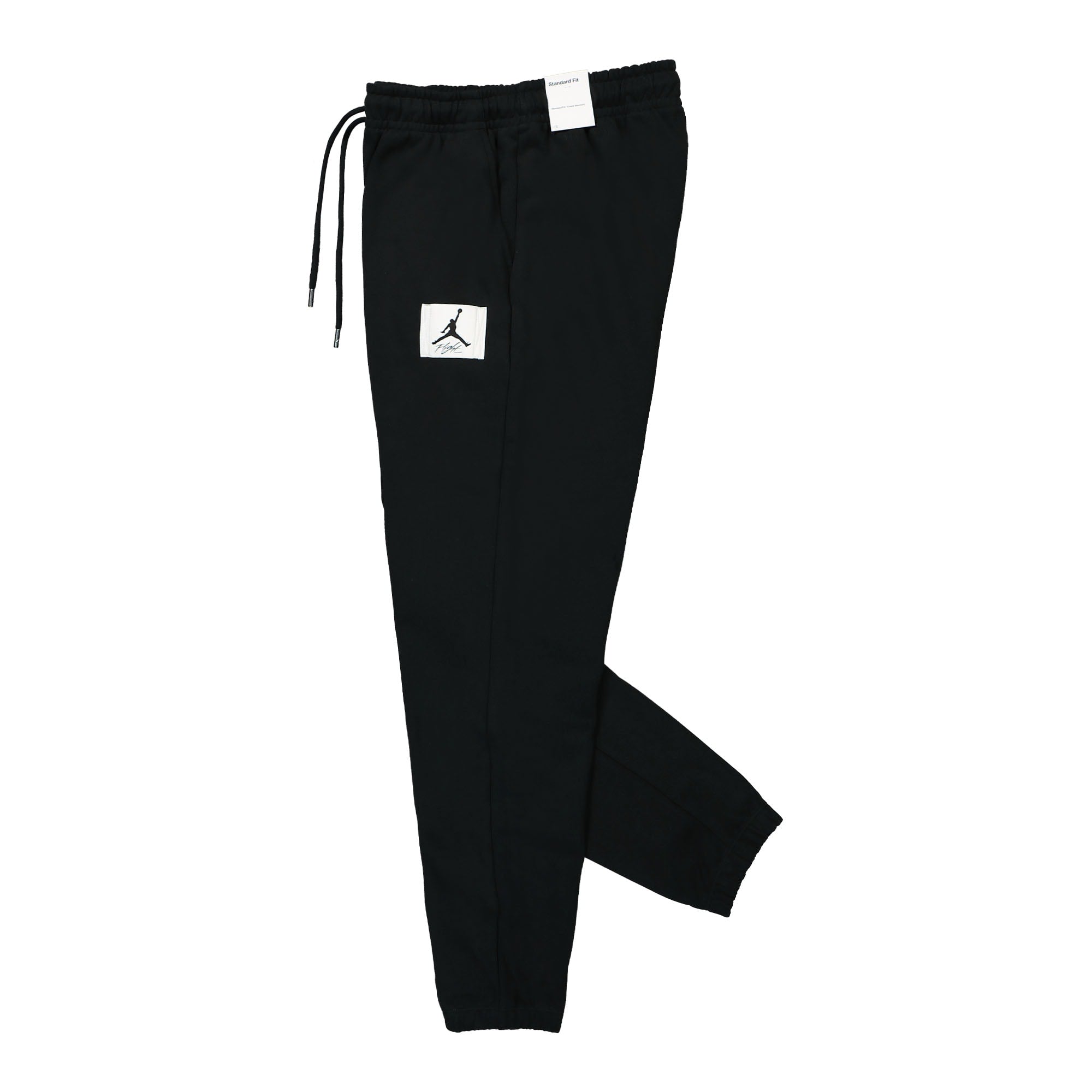 Jordan Flight Fleece Pant Black / Sail Sweat & Track Pants Close-up | Overkill