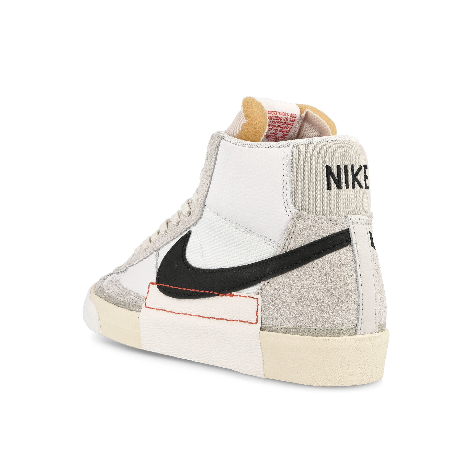 Nike blazer 77 pro club White-Black - Light Bone - Summit White High Top Sneakers  Material | Overkill