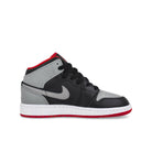 Jordan Air Jordan 1 Mid GS Black-Cement Grey - Fire Red - White Mid Top Sneakers  Silhouette | Overkill
