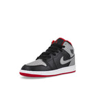 Jordan Air Jordan 1 Mid GS Black-Cement Grey - Fire Red - White Mid Top Sneakers  Close Up | Overkill