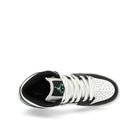 Jordan Air Jordan 1 Mid GS White / Green Glow - Black Mid Top Sneakers  Detailfoto | Overkill