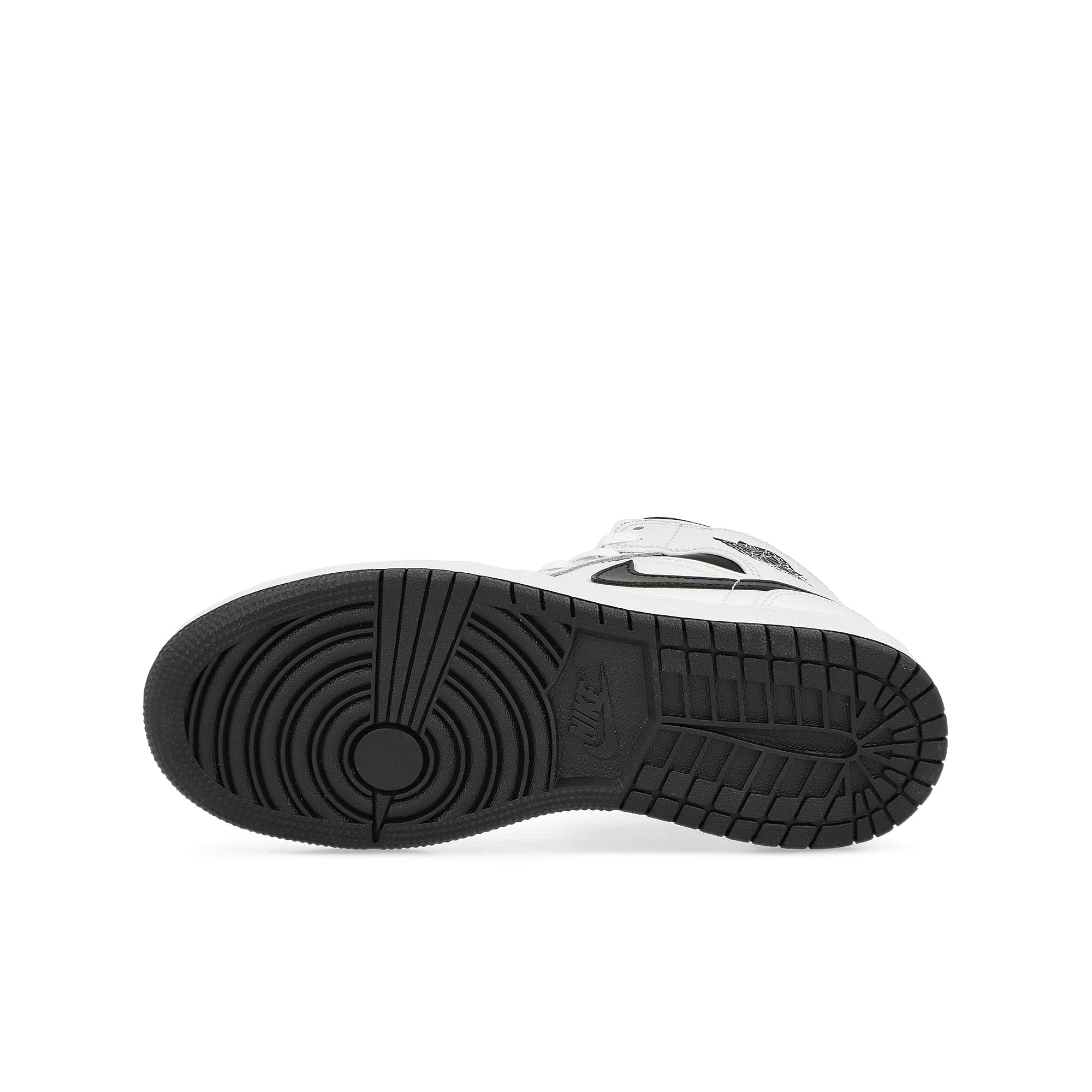 Jordan Air Jordan 1 Mid GS White / Black - White - Black Mid Top Sneakers  Detail View 1 | Overkill