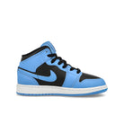 Jordan Air jordan 1 Mid GS University Blue-Black - White Mid Top Sneakers  Silhouette | Overkill