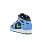 Jordan Air jordan 1 Mid GS University Blue-Black - White Mid Top Sneakers  Material | Overkill