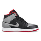 Jordan Air Jordan 1 Mid Black / Cement Grey - Fire Red - White  Mid Top Sneakers  Silhouette | Overkill