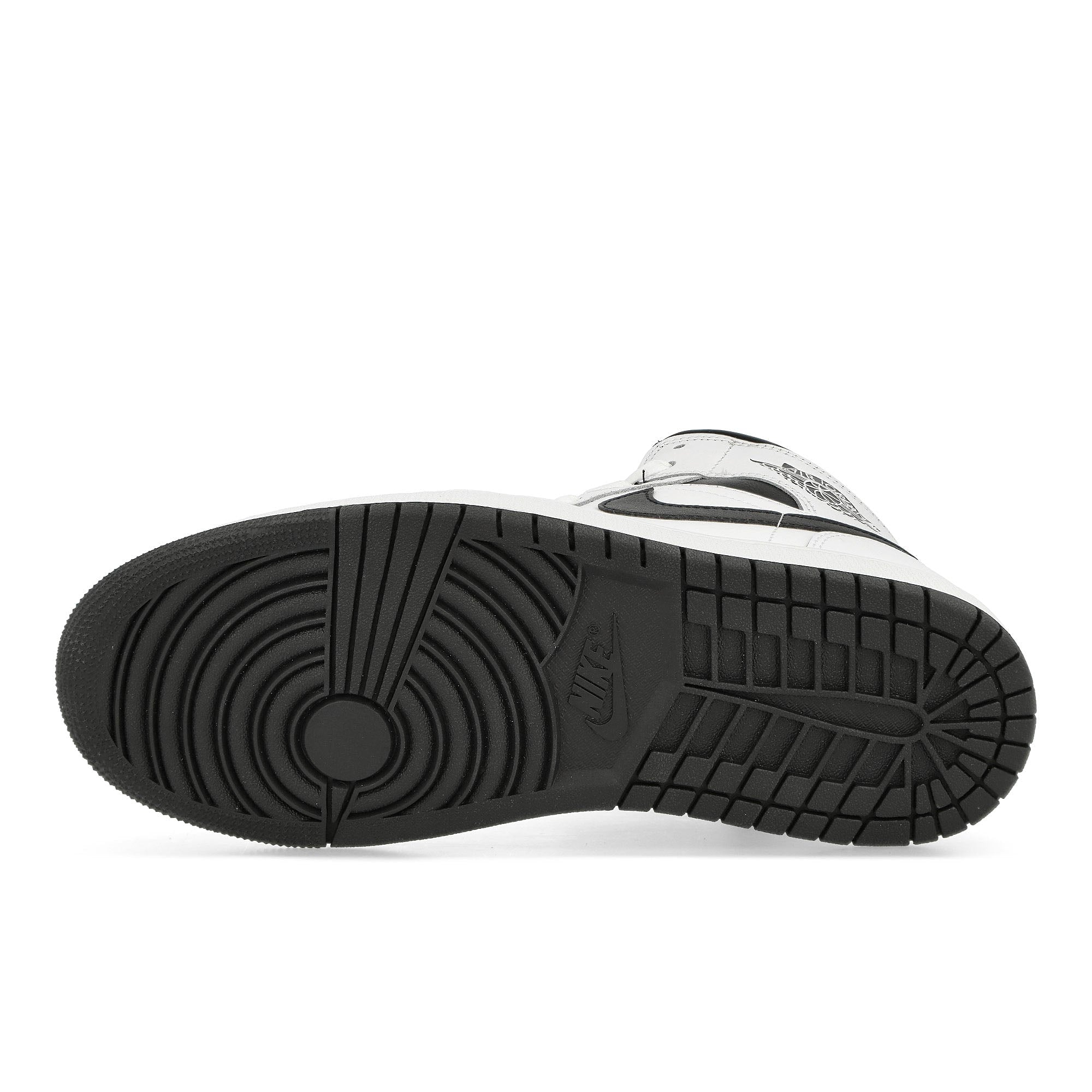 Jordan Air Jordan 1 Mid White / Black - White - Black Mid Top Sneakers  Detail View 1 | Overkill