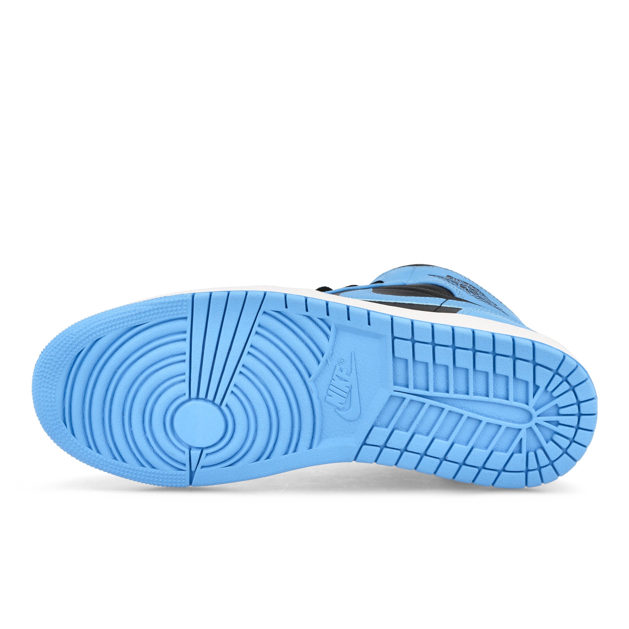 Jordan Air Jordan 1 Mid University Blue / Black - White Mid Top Sneakers  Detail View 1 | Overkill