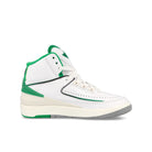 Jordan Air Jordan 2 Retro GS White / Lucky Green - Sail High Top Sneakers  Silhouette | Overkill