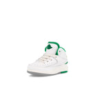 Jordan 2 Retro TD White / Lucky Green - Sail High Top Sneakers  Close Up | Overkill