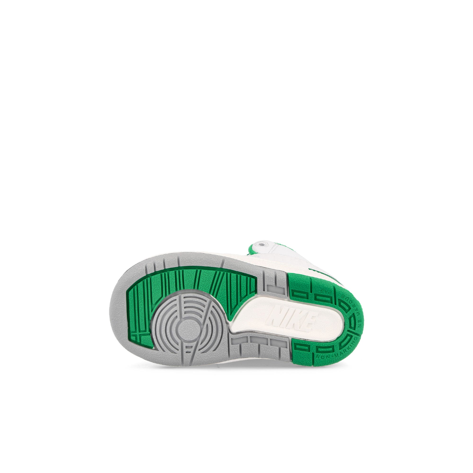 Jordan 2 Retro TD White / Lucky Green - Sail High Top Sneakers  Detailfoto | Overkill