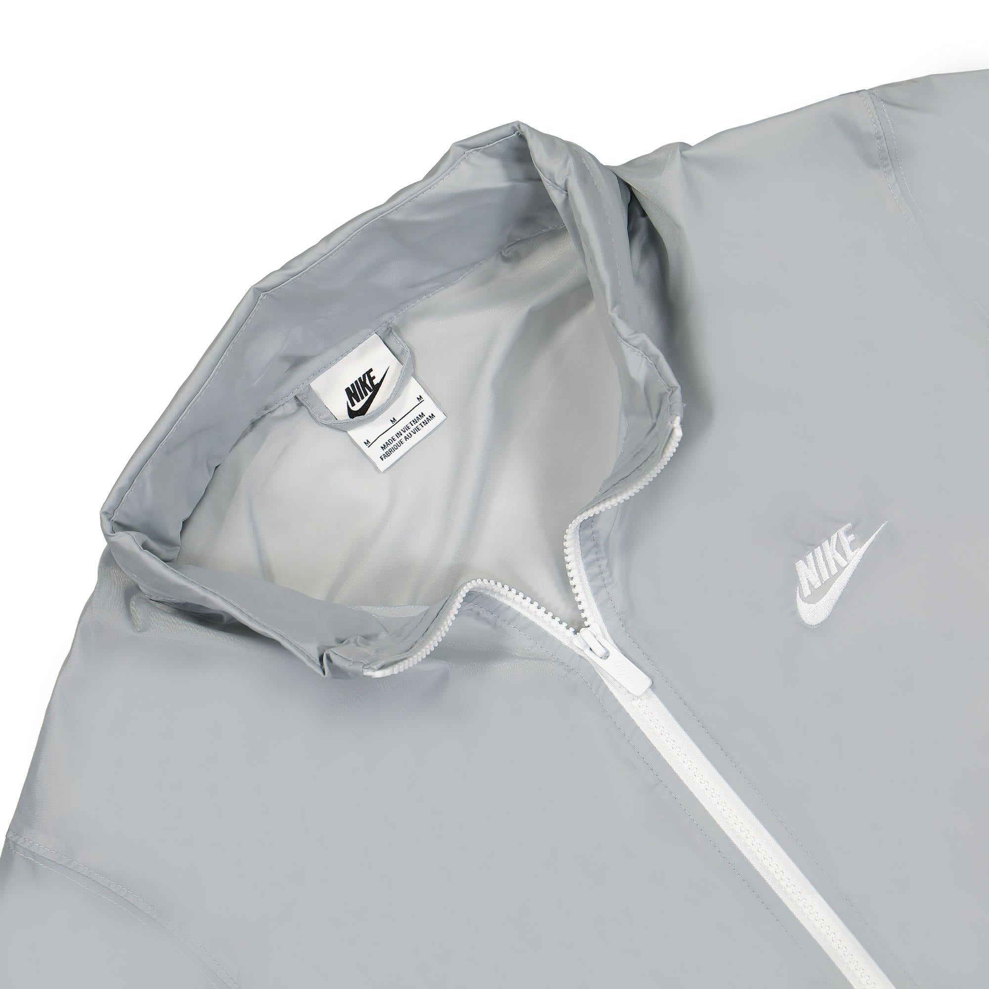 Nike Club Lined Woven Track Suit Light Smoke Grey / White Track Jackets Detail view 3 | Overkill
