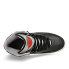 Jordan Air Jordan 2 Retro Black / Cement Grey - Fire Red - Sail High Top Sneakers  Detailfoto | Overkill