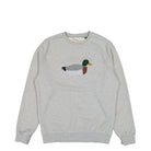 Edmmond Studios Duck Hunt Sweater Plain Grey Melange Sweatshirts 323-40-26840 | Overkill