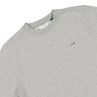 Edmmond Studios Duck Patch Sweater Plain Grey Melange Sweatshirts Close-up | Overkill