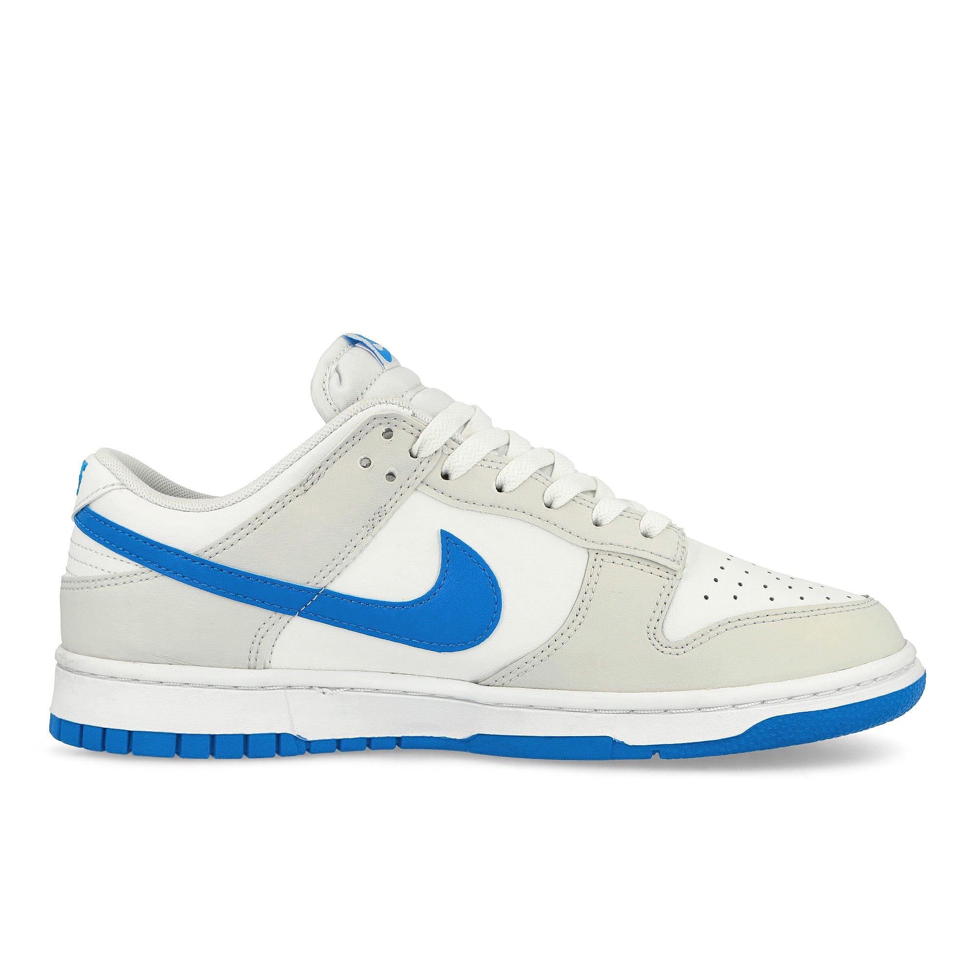 Nike Dunk Low Retro Summit White / Photo Blue - Platinum Tint Low Top Sneakers  Silhouette | Overkill