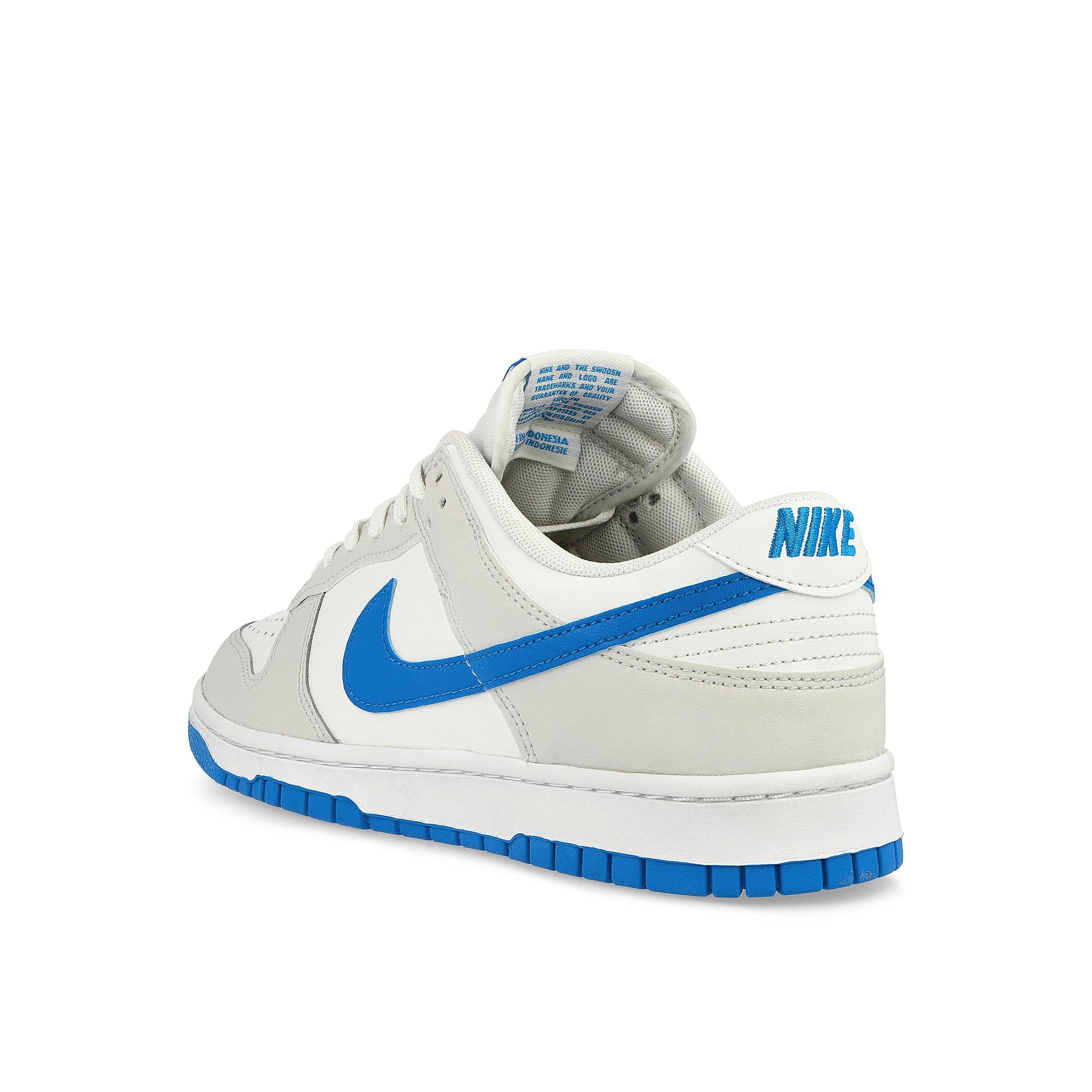 Nike Dunk Low Retro Summit White / Photo Blue - Platinum Tint Low Top Sneakers  Material | Overkill