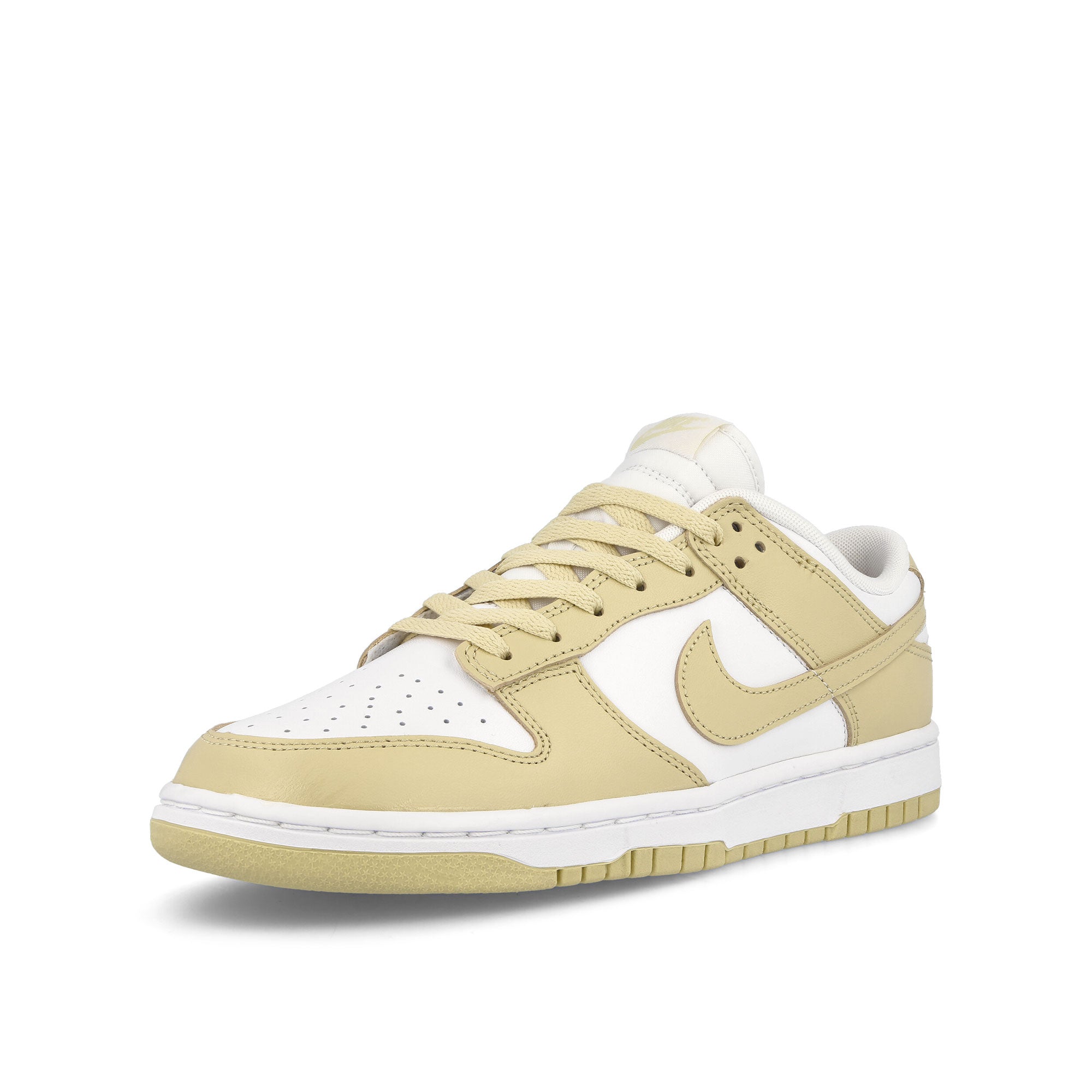 Nike Dunk Low Retro BTTYS White / Team Gold - White - White Low Top Sneakers  Close Up | Overkill