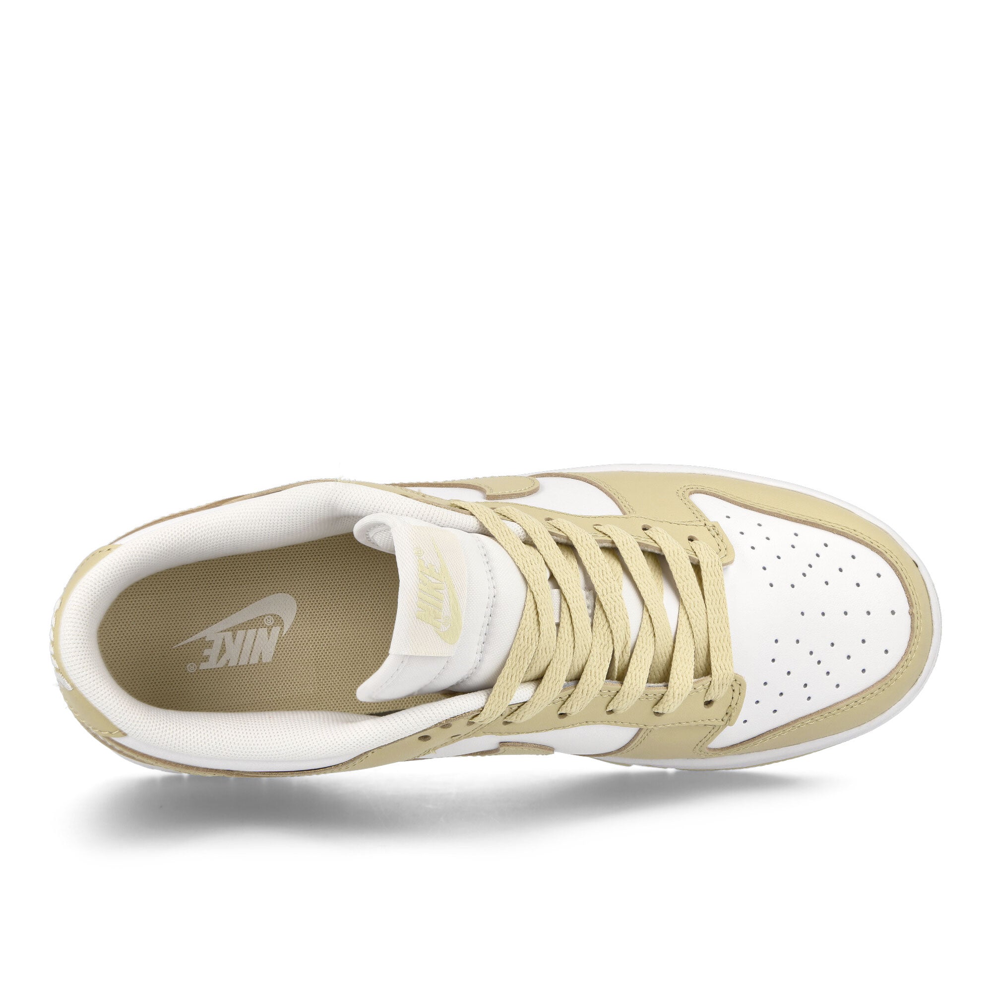 Nike Dunk Low Retro BTTYS White / Team Gold - White - White Low Top Sneakers  Detailfoto | Overkill