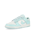 Nike Dunk Low Retro White / Glacier Blue Low Top Sneakers  Close Up | Overkill