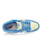 Nike Dunk Low Retro Coconut Milk / University Blue - Gym Red Low Top Sneakers  Detailfoto | Overkill