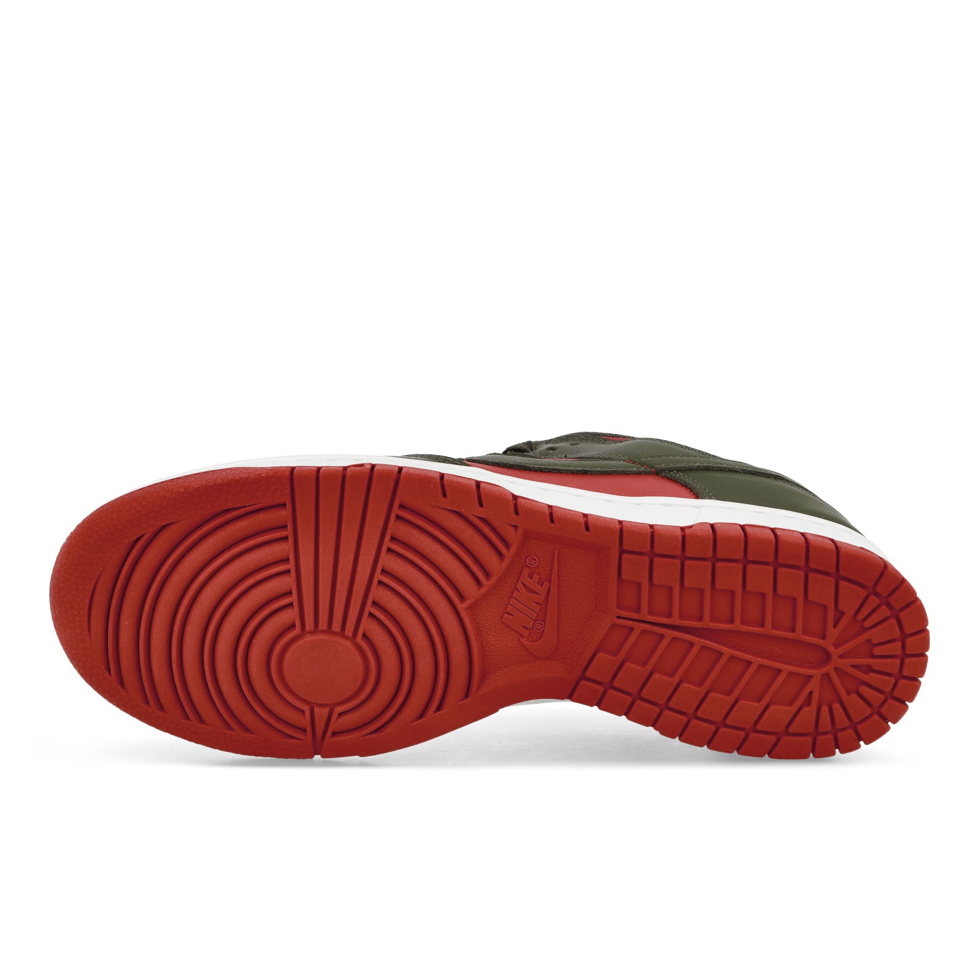 Nike Dunk Low Retro Mystic Red / Cargo Khaki - Mystic Red - White Low Top Sneakers  Detail View 1 | Overkill