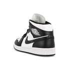Jordan Wmns Air Jordan 1 Mid White / Black - White Mid Top Sneakers  Material | Overkill