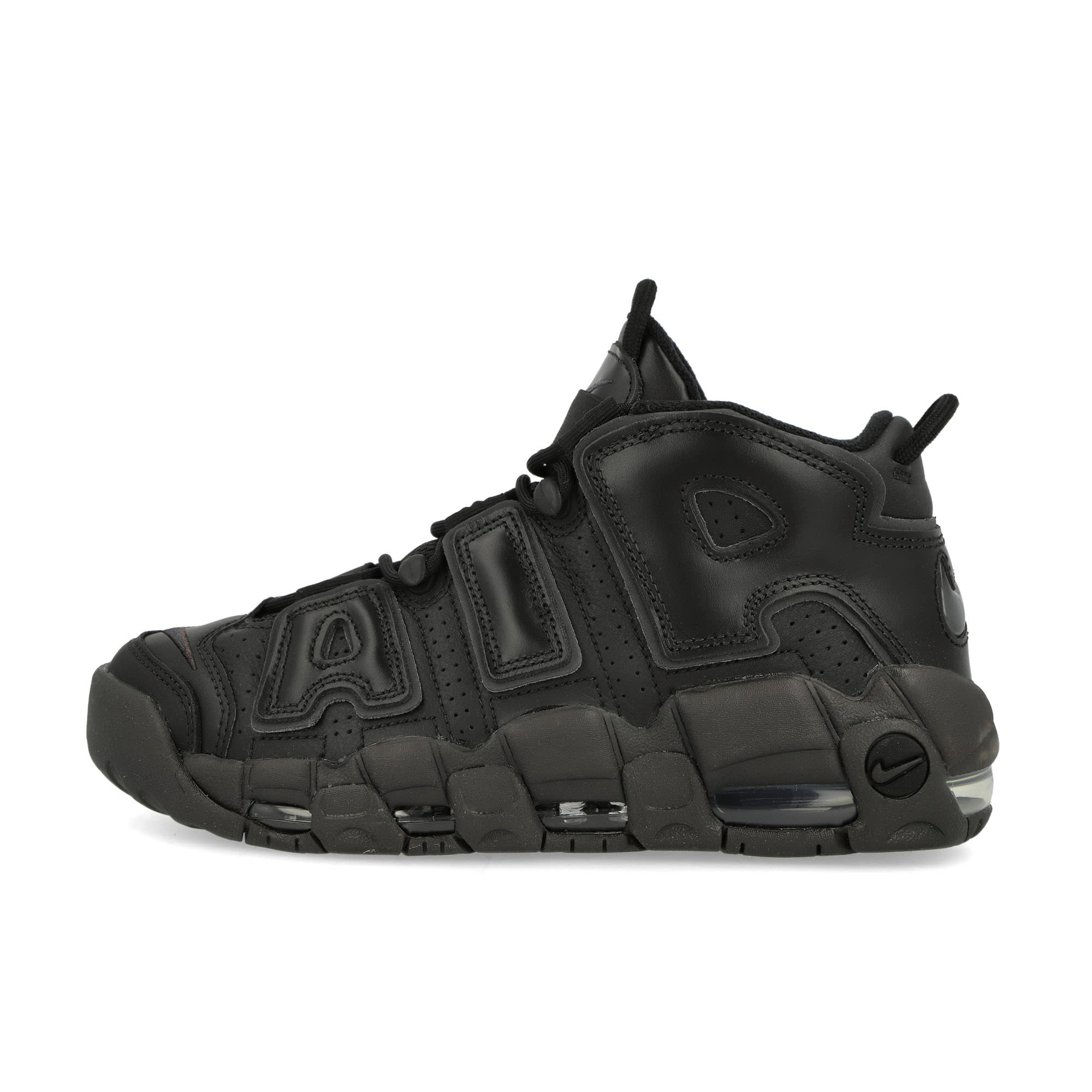 Nike W Air More Uptempo Black / Anthracite - Velvet Brown High Top Sneakers DV1137 001 | Overkill