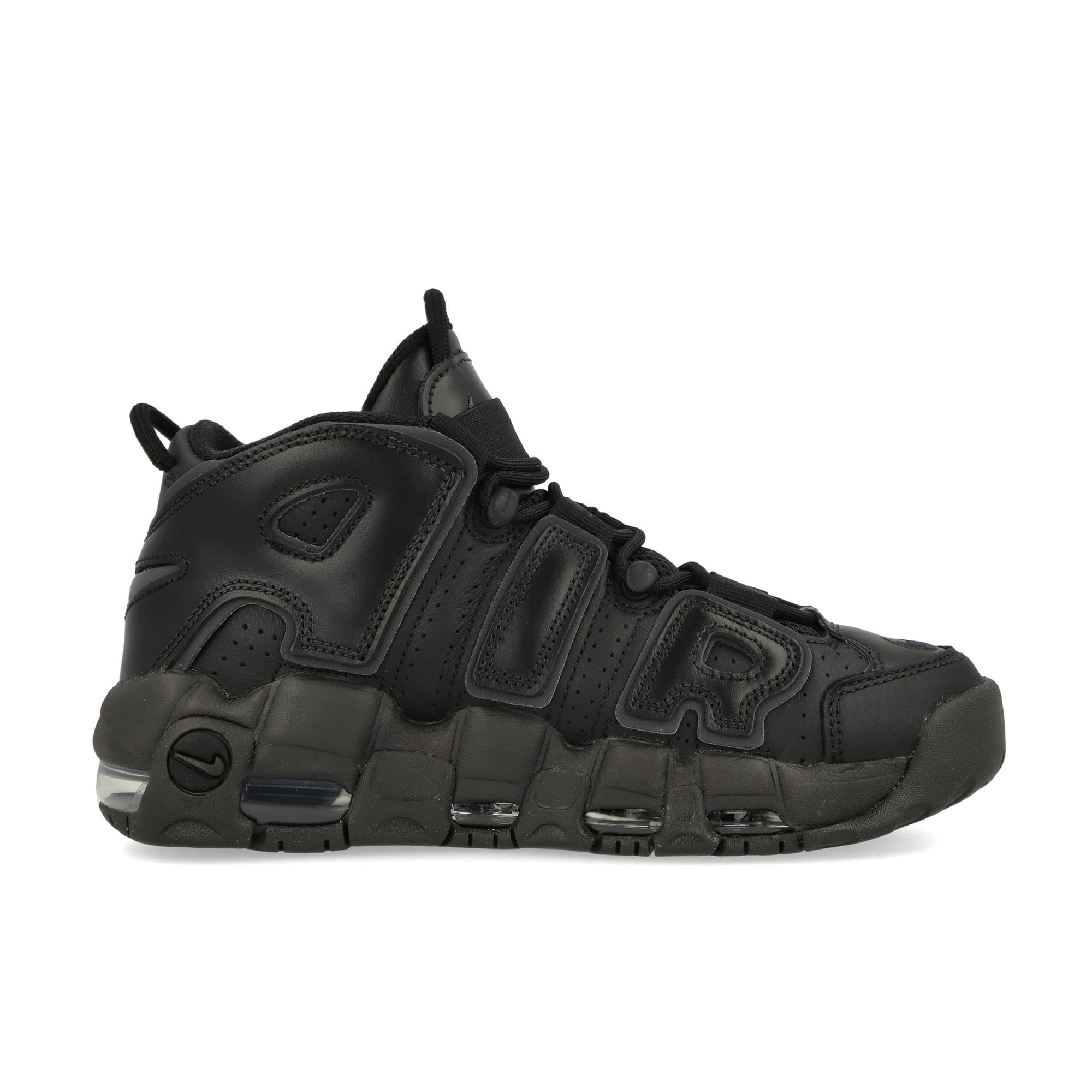 Nike W Air More Uptempo Black / Anthracite - Velvet Brown High Top Sneakers  Silhouette | Overkill
