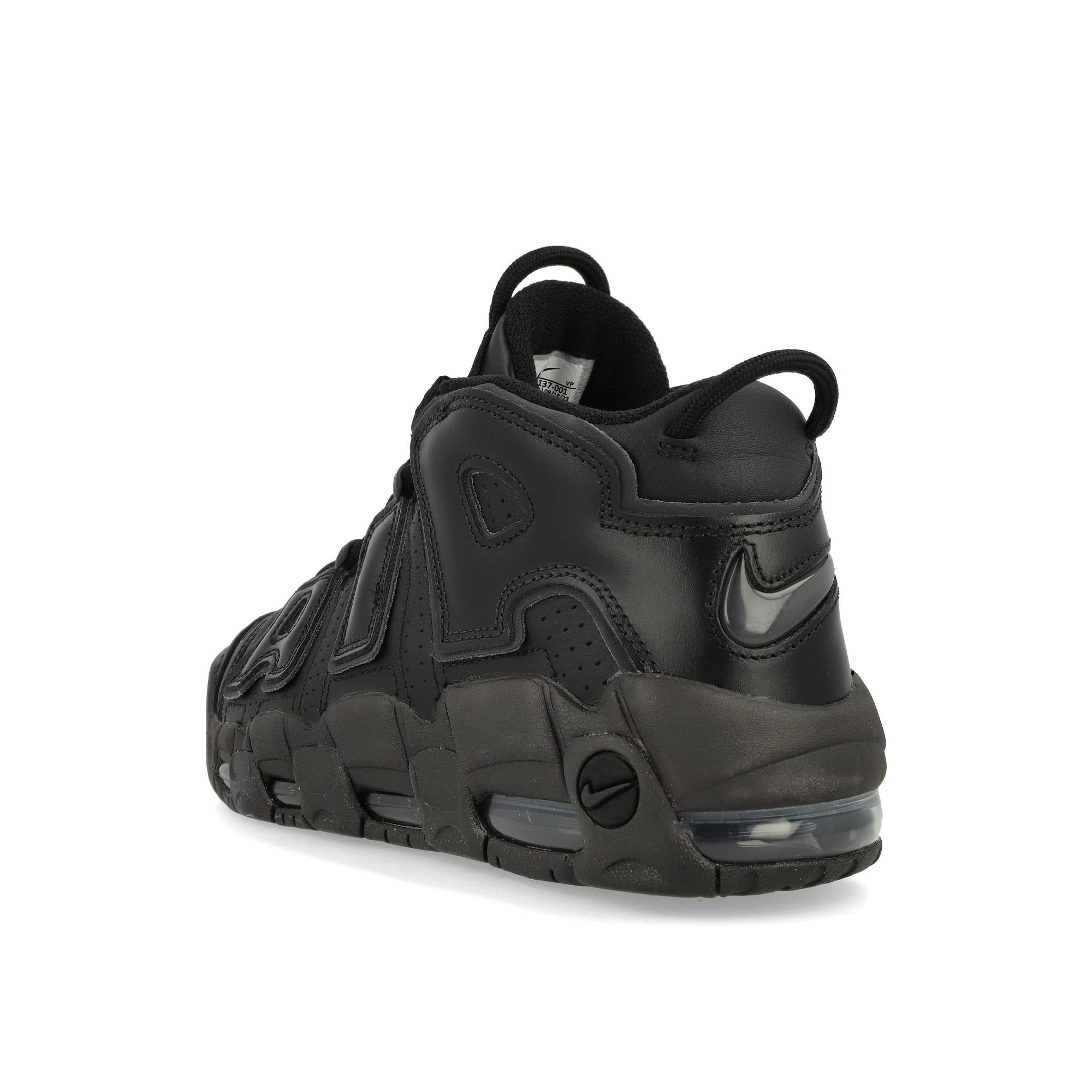 Nike W Air More Uptempo Black / Anthracite - Velvet Brown High Top Sneakers  Material | Overkill