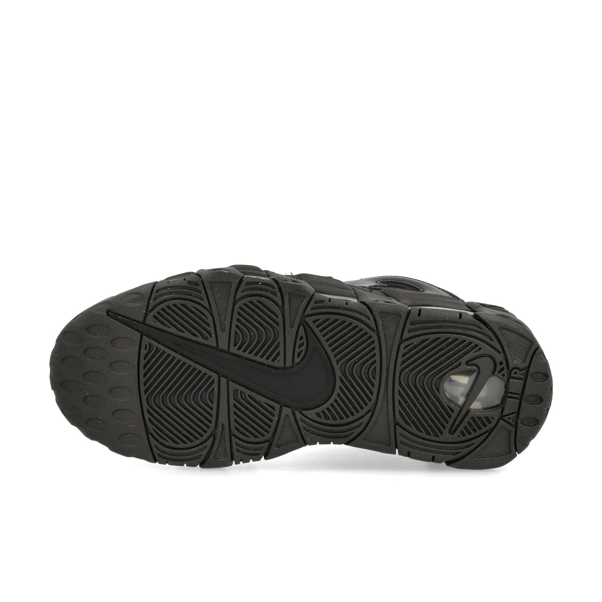 Nike W Air More Uptempo Black / Anthracite - Velvet Brown High Top Sneakers  Detail View 1 | Overkill