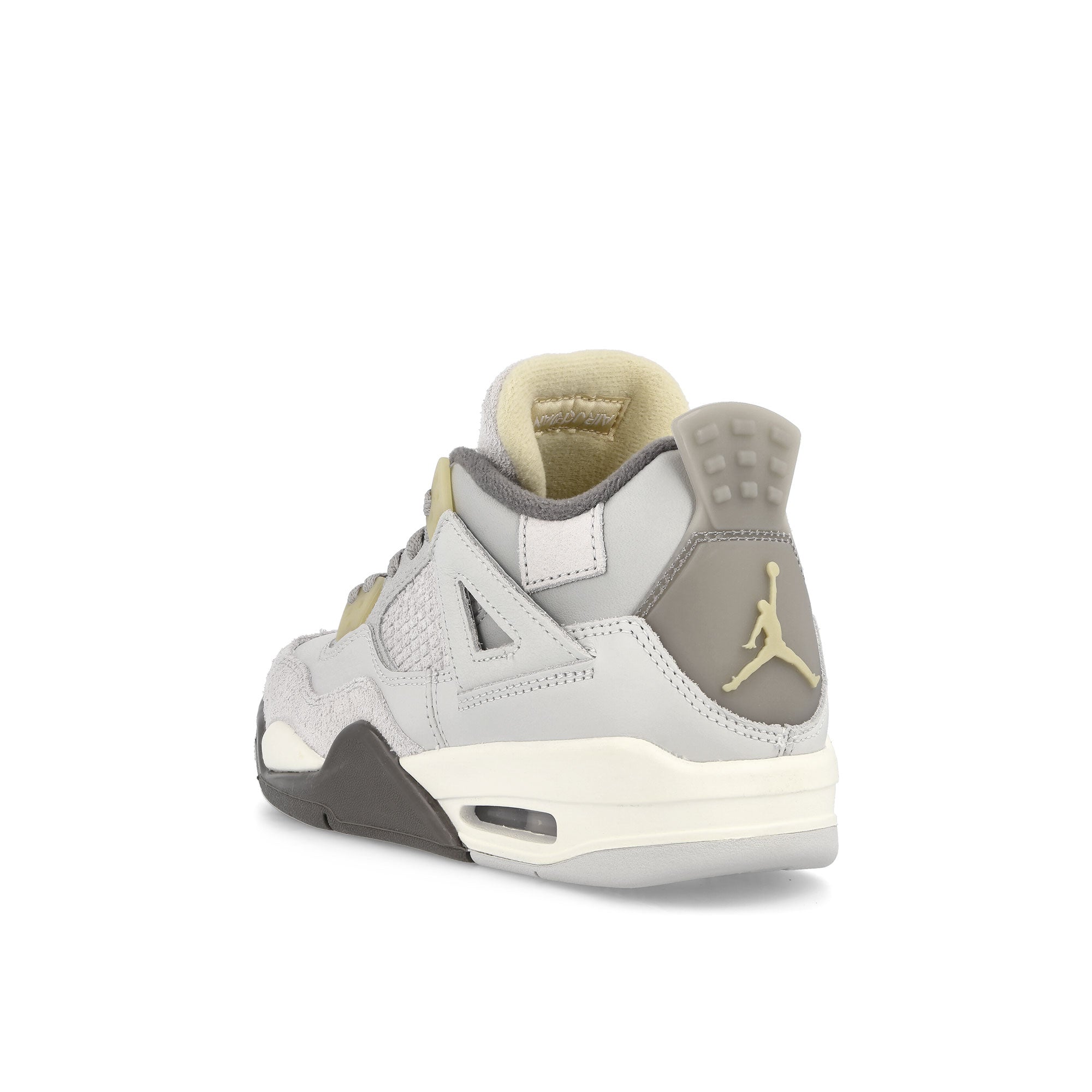 Jordan Air Jordan 4 Retro SE GS Photon Dust / Pale Vanilla - Off White Low Top Sneakers  Material | Overkill