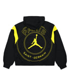 Jordan Paris Saint Germain x Air Jordan W Fleece Hoodie Black / Tour Yellow Hoodies Material | Overkill