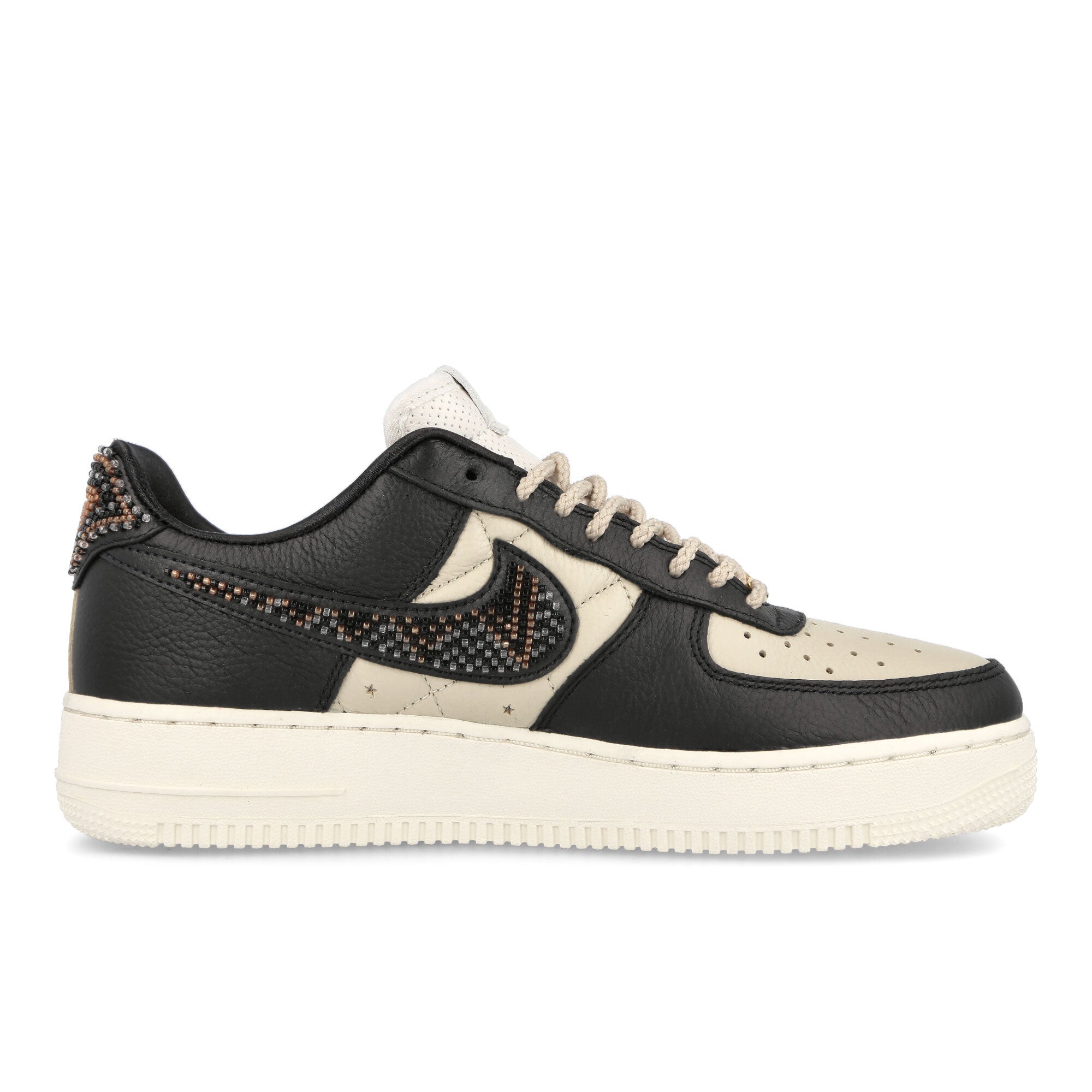 Nike Premium Goods x Nike Air Force 1 Low Black-Multi-Color - Sand - Sail Sneakers  Silhouette | Overkill