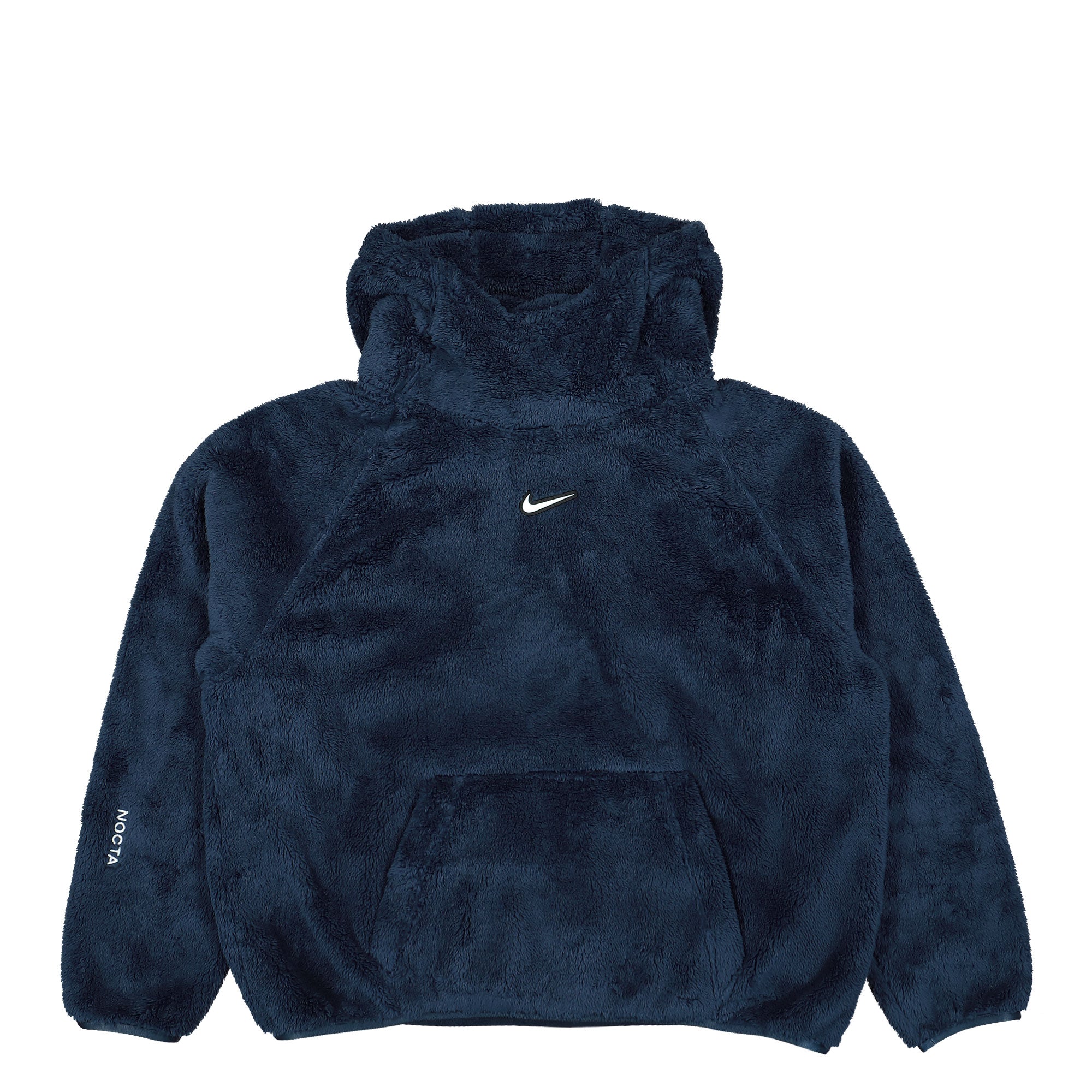 Nike NOCTA x Nike W Fleece Hoodie Midnight Navy / Wolf Grey Hoodies DV3645 410 | Overkill