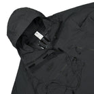 Nike Anorak Black Windbreaker Close-up | Overkill