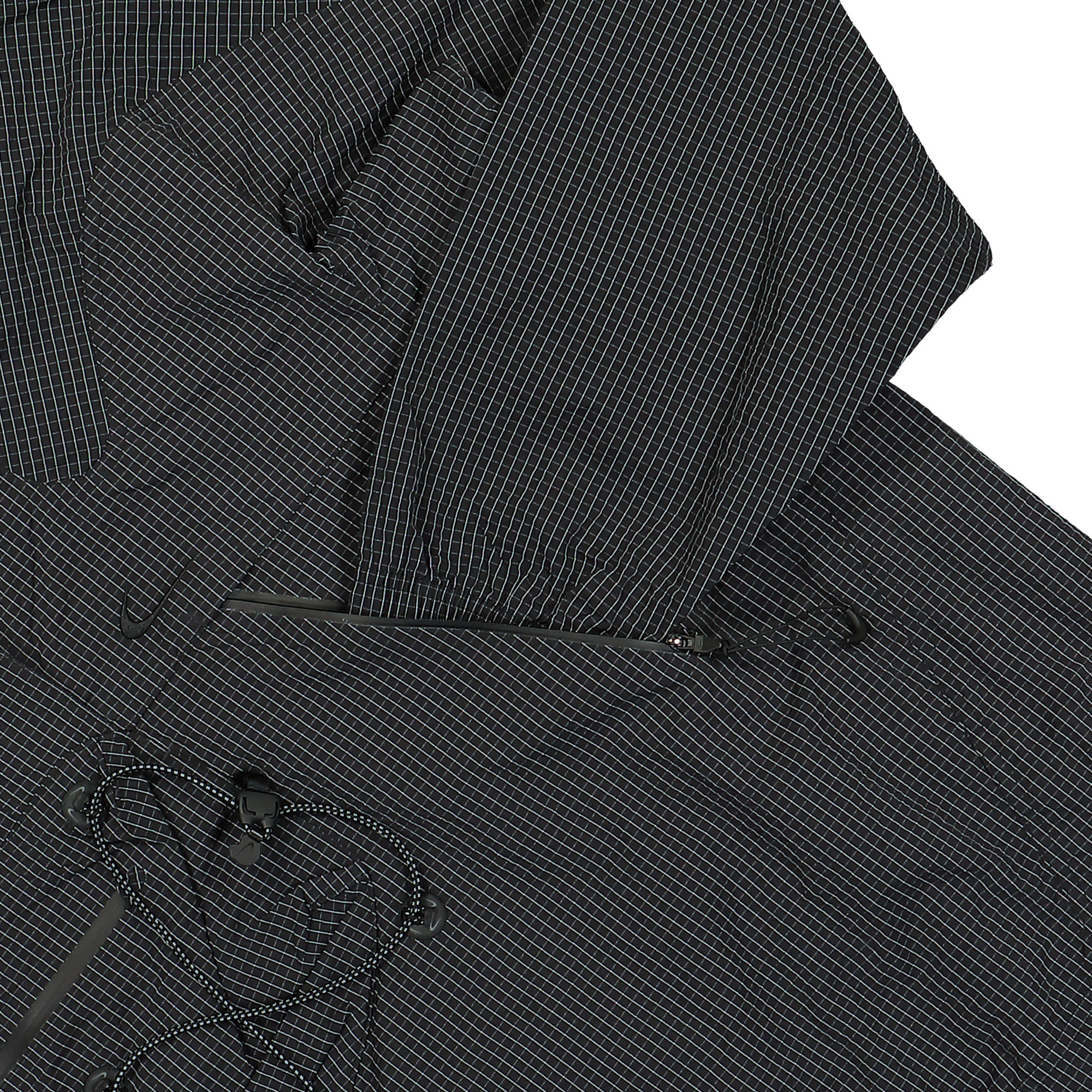 Nike Anorak Black Windbreaker Detailfoto | Overkill