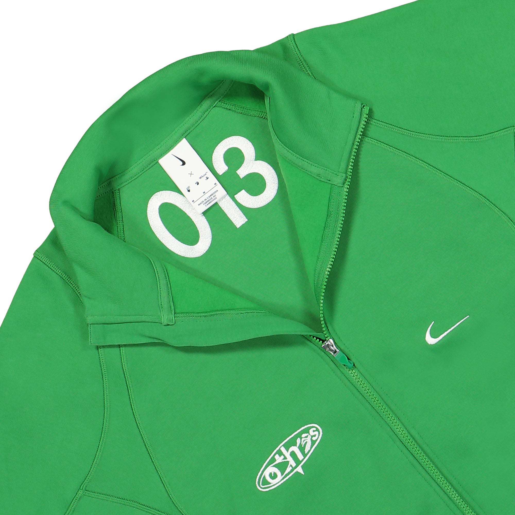 Nike Track Jacket Kelley Green Track Jackets Close-up | Overkill
